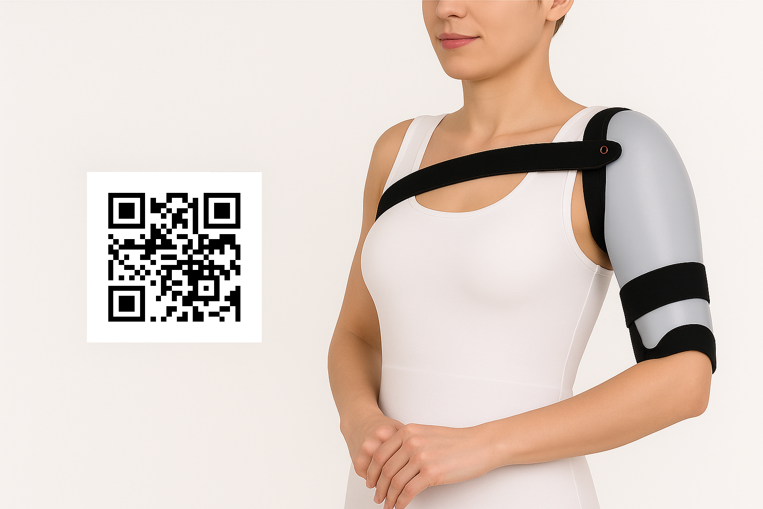 Ortmed, ortopediya industry, протезлар, стелькалар, протез қўл, оёқлар - Елка тутори